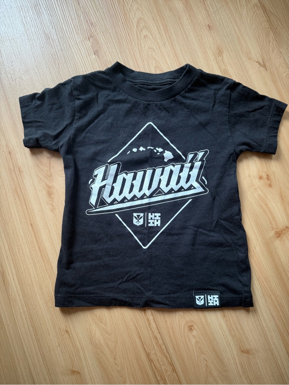 Kids XXS Hawaii Finest Black Hawaii Graphic Tee